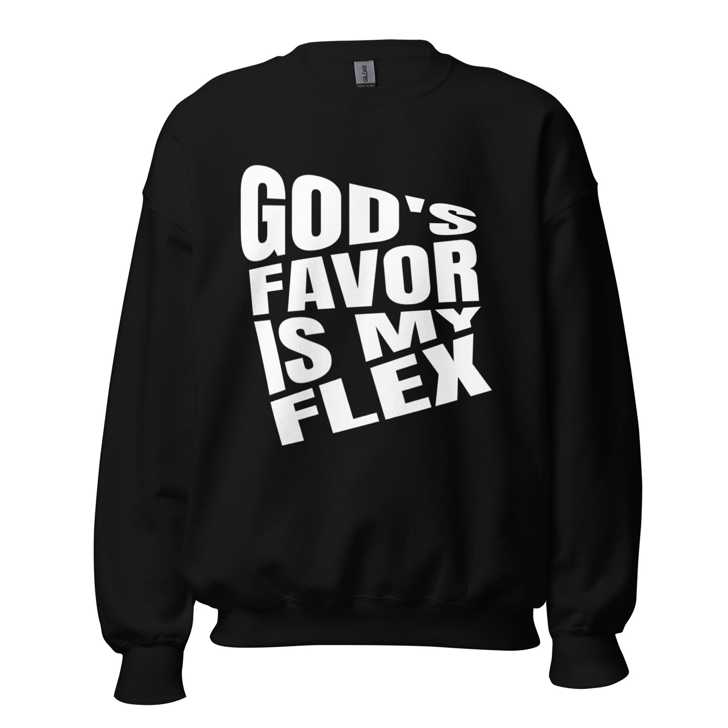 God's Favor is My Flex (Unisex Sweatshirt)