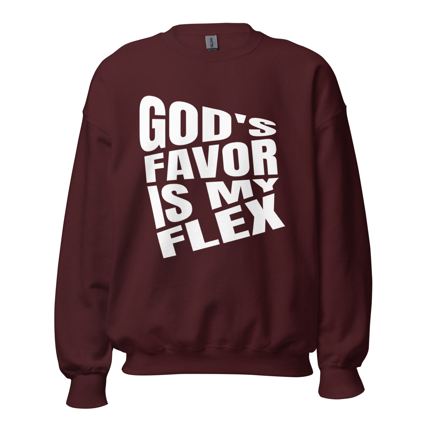 God's Favor is My Flex (Unisex Sweatshirt)