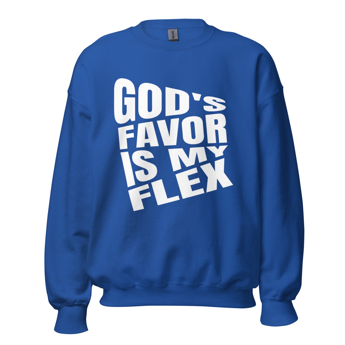 God's Favor is My Flex (Unisex Sweatshirt)