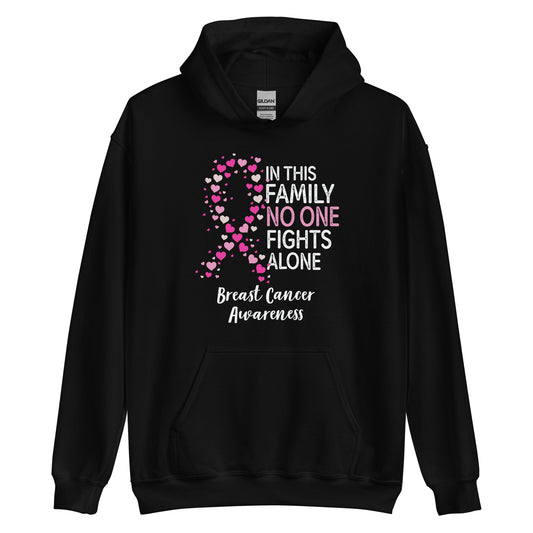 In This Family, No One Fights Alone (Unisex Heavy Blend Hoodie)