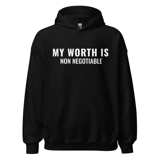 My Worth Is (Unisex) Hoodie