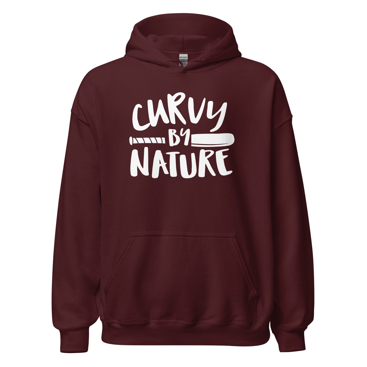 Curvy By Nature (Unisex) Hoodie