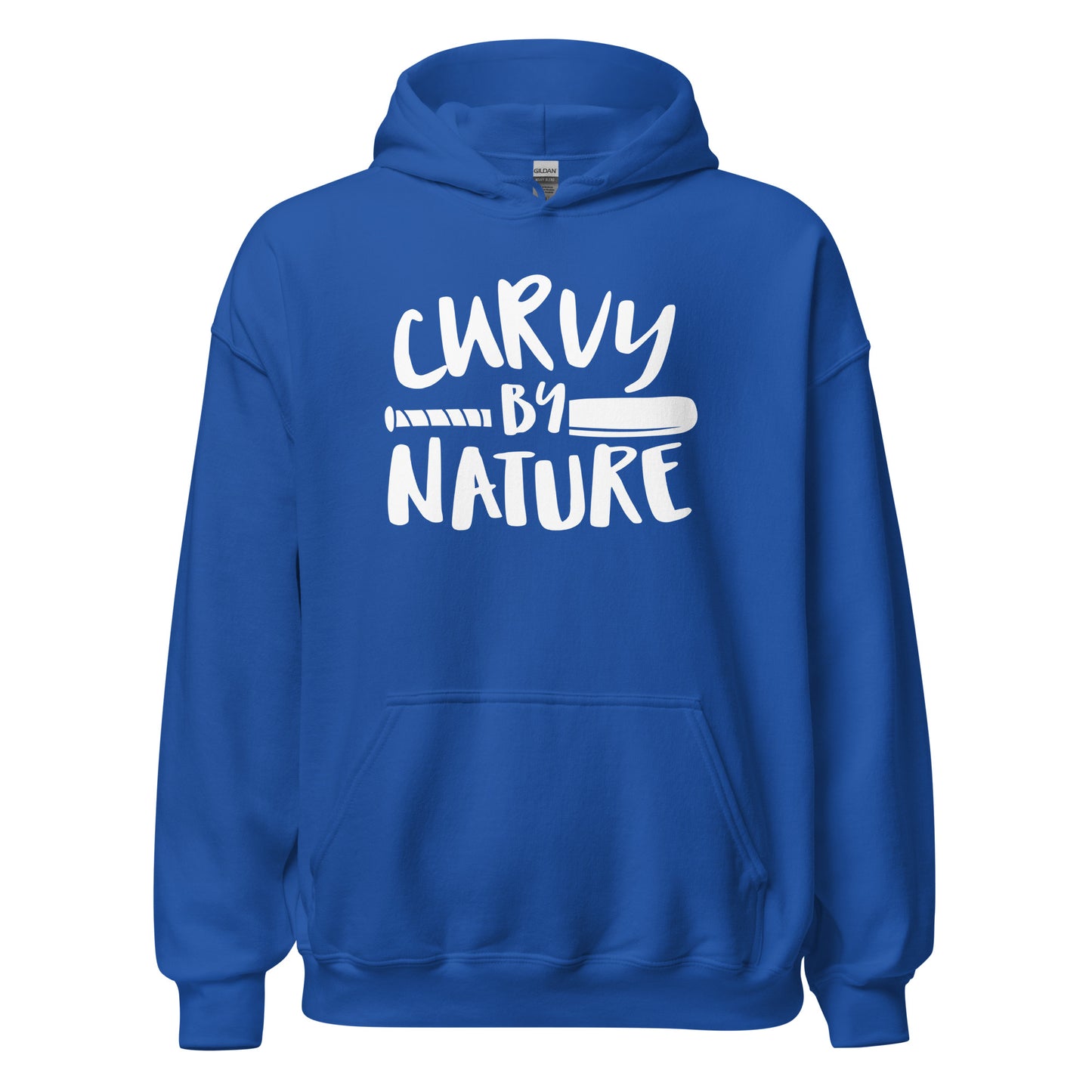 Curvy By Nature (Unisex) Hoodie