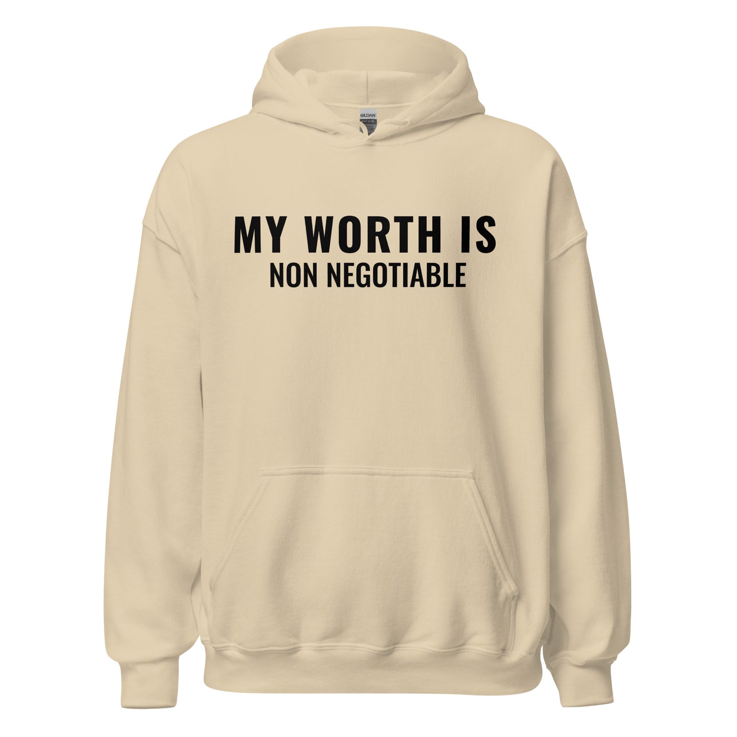 My Worth Is (Unisex) Hoodie