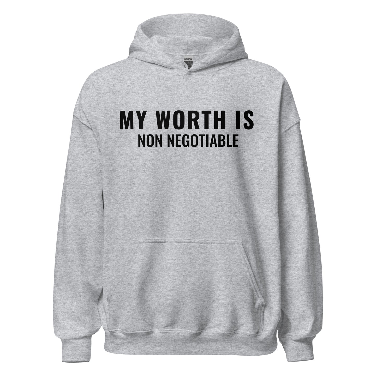 My Worth Is (Unisex) Hoodie