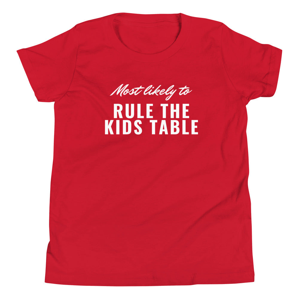 RULE THE KIDS TABLE (Youth)