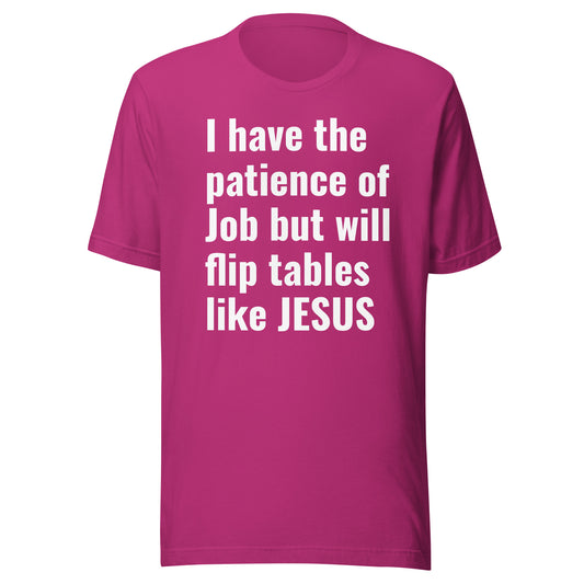 Will FLip Tables Like Jesus T-Shirt