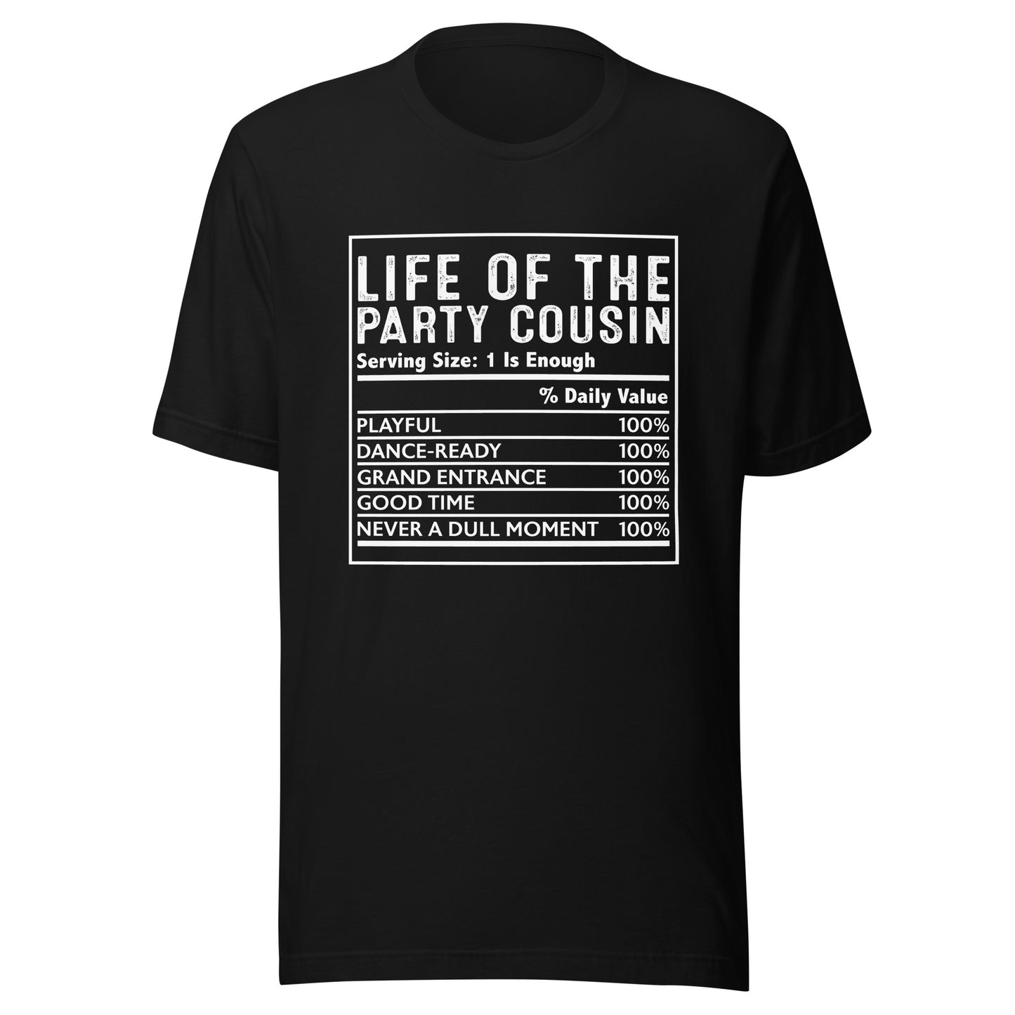 THE LIFE OF THE PARTY COUSIN