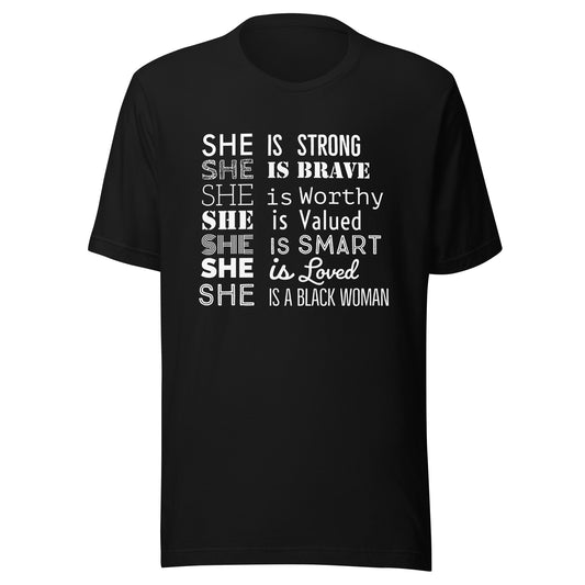 She is T-shirt